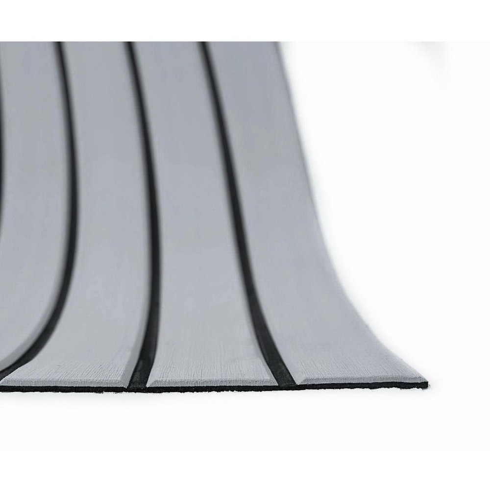 EVA искусcтвенный тик V-каналы Color 4 (светло-серый тик, черная полоса) Киев - изображение 1