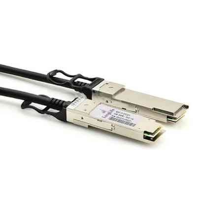 Оптичний патчкорд Alistar QSFP to QSFP 40G Directly-attached Copper Cable 2M (DAC-QSFP-40G-2M) Вінниця