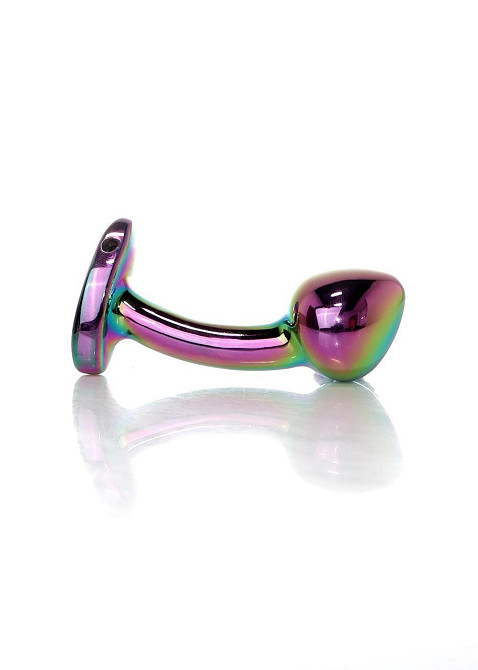 Анальна пробка - Jewellery Multicolour Curved Plug S Sex Aura Київ - фото 3