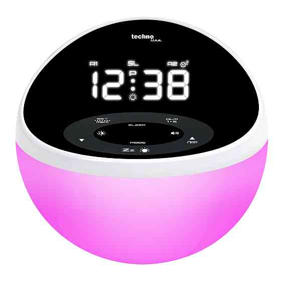 Часы настольные с радио Technoline WT500 Black/White (WT500) Киев