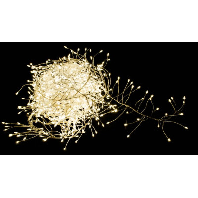 Гирлянда Luca Lighting кластер серебряная струна, 8 м, теплый белый (8718861852813) Винница - изображение 2