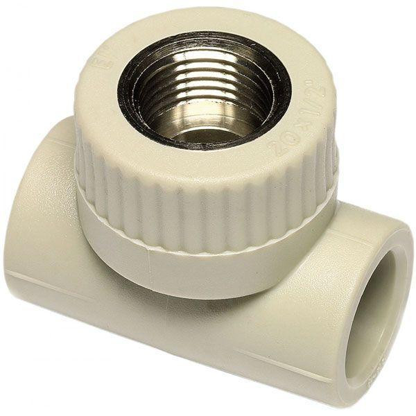 PP-R Трійник поліпропіленовий 20х1/2''внутр х20 Харків - фото 1