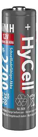 Аккумулятори Ansmann AA/HR06 HYCell NI-MH 2700 mAh BL 4 шт. Акумулятор Харків