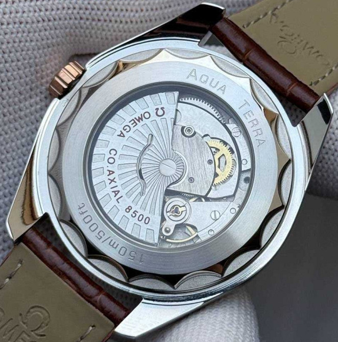 Швейцарские часы Omega Seamaster Co-Axial Gold - White Киев - изображение 2