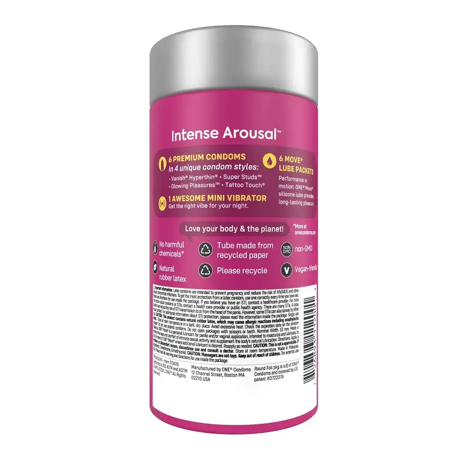 Подарунковий набір ONE Intense Arousal, подарункова упаковка тюб Львов - изображение 3