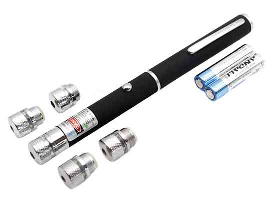 Лазерная указка с пятью насадками, 2хAAA, 1114 Днепр