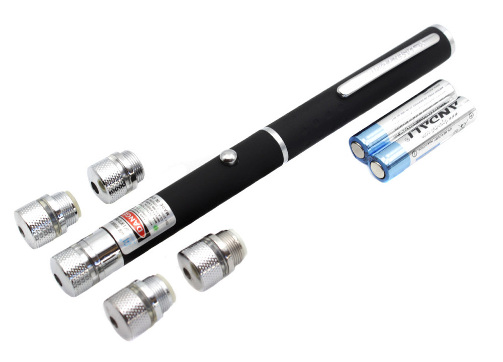 Лазерная указка с пятью насадками, 2хAAA, 1114 Днепр - изображение 1