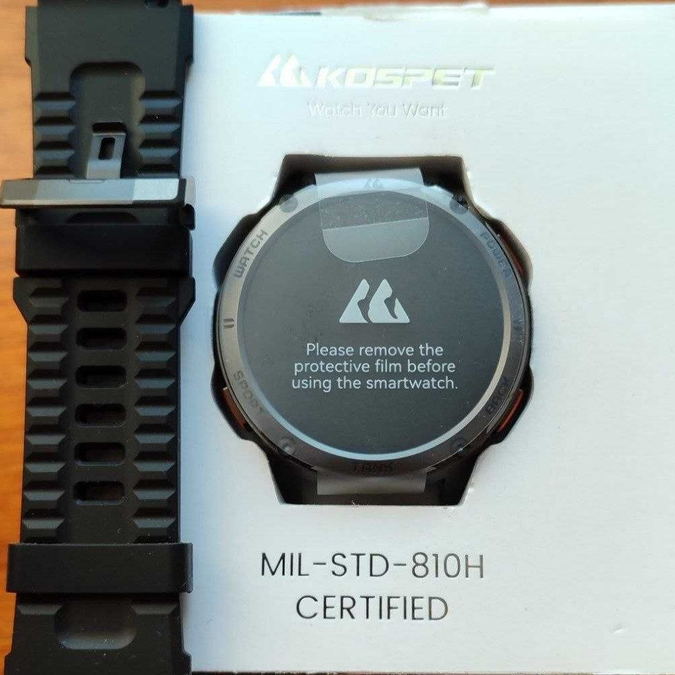 Наручний смарт-годинник Kospet TANK T3 Black. Київ - фото 3