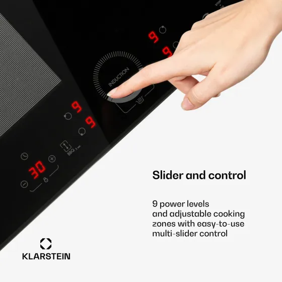 Индукционная варочная поверхность Delicalessa Hybrid 60 см, 4 конфорки, черного цвета Германия Днепр