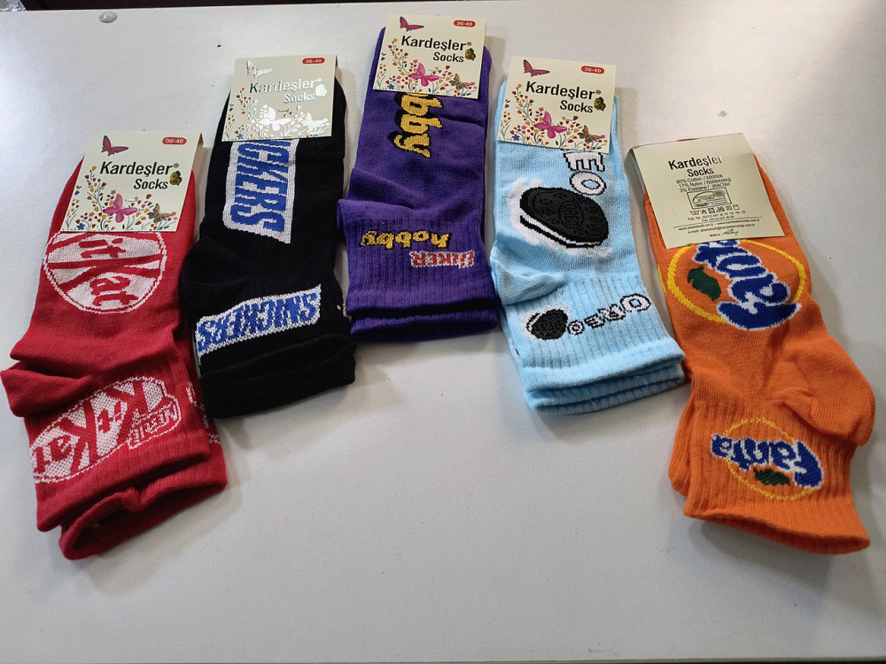 Женские носки средние по высоте в наборе из 5шт. размер 36-40 Kardesler Набор Киев - изображение 2