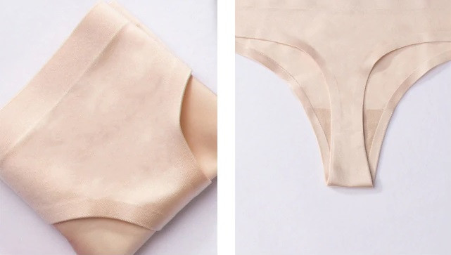 Женские бесшовные стринги 46 размер - в наборе 3шт., 80% нейлон, 20% спандекс Киев - изображение 6