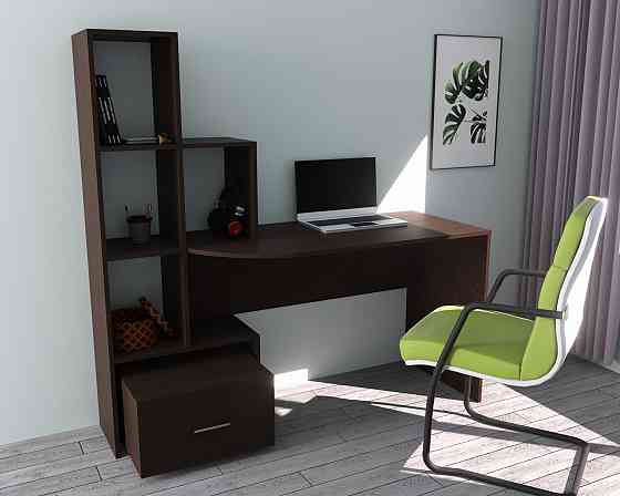 Стол письменный СП-1 №2, Венге Магия, 1500/550/1500 Львов