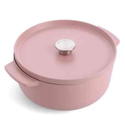 Кастрюля KitchenAid чавунна з кришкою 5,2 л Суха троянда (CC007431-001) Винница