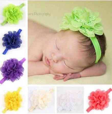 Дитяча коралова пов'язка - коло 40-50см, розмір квітки 10-11см Київ