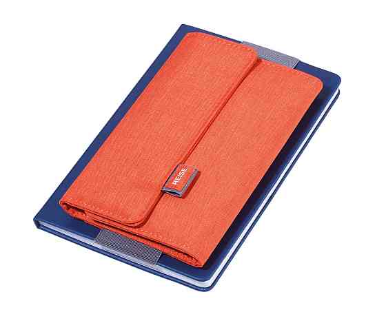 Органайзер для проездных документов Troika Reiseburo с магнитным замком (Оранжево-серый) Винница