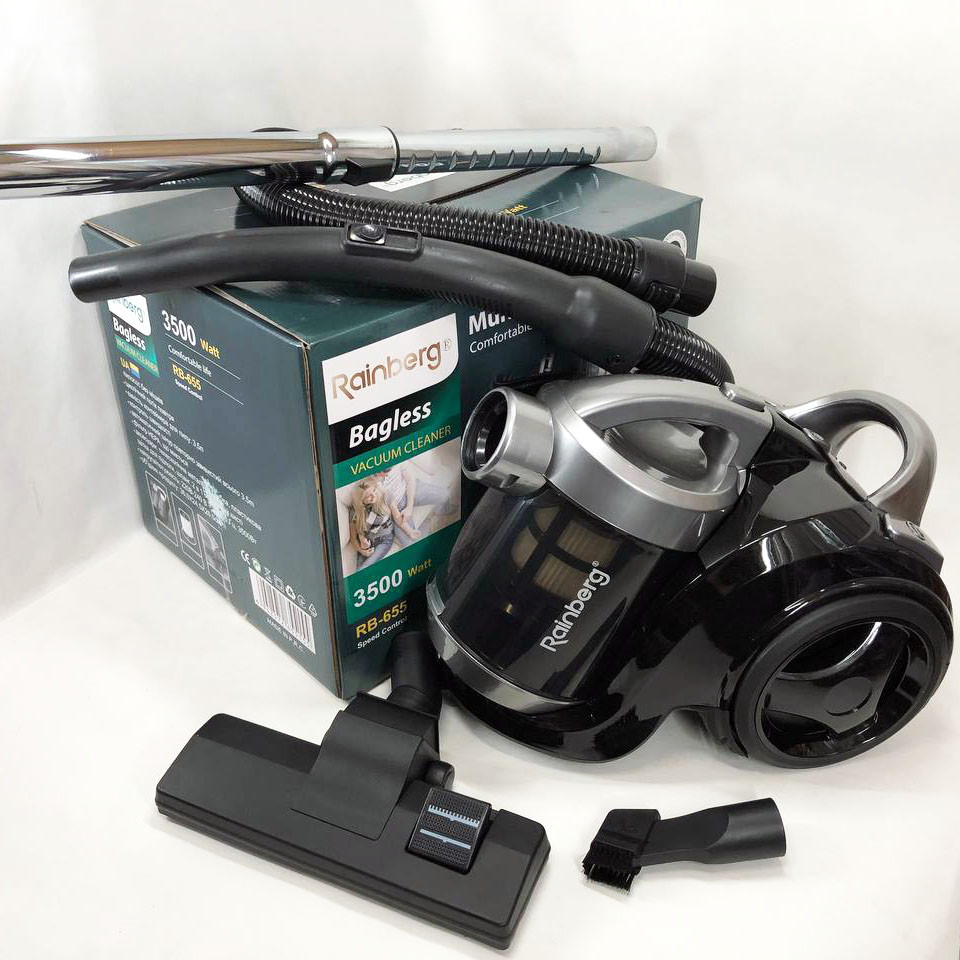 Обычный пылесос для дома Rainberg RB-655 3500 W, Циклонный мощный пылесос для уборки SL-38 Ивано-Франковск - изображение 10