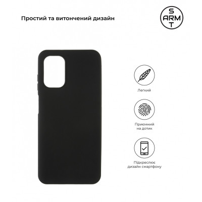Чехол для мобильного телефона Armorstandart Matte Slim Fit Nokia G60 5G Black (ARM63938) Винница - изображение 3