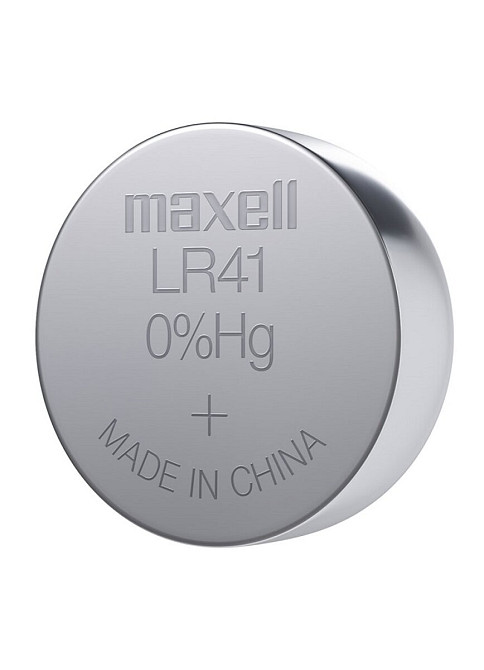 Батарейка MAXELL LR41 10PK MF(5X2) BLISTER 10шт (M-11716800) (4902580132682) Київ - фото 2