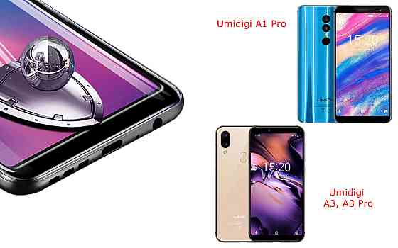 Захисне скло DefenzoGlass для Umidigi A1 Pro, A3, A3 Pro – подвійна міцність Київ