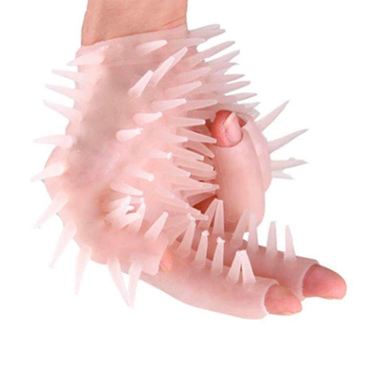 Рукавичка з шипами - 15*8 см - Молочний Вінниця - фото 5