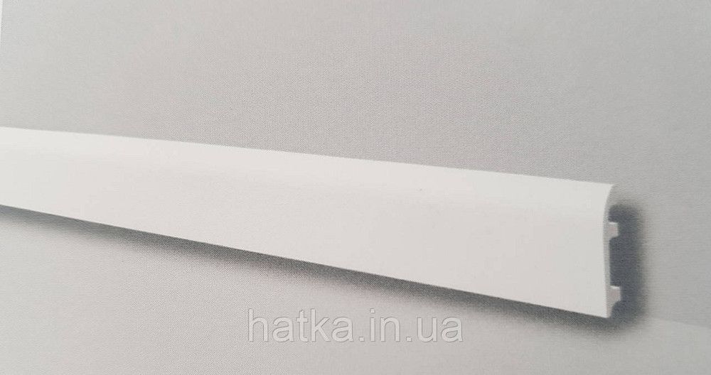 Плинтус напольный NMC decoration 2000Х100Х20 дюрополимер FL5 белый возможность окраски 3028043 Киев - изображение 1