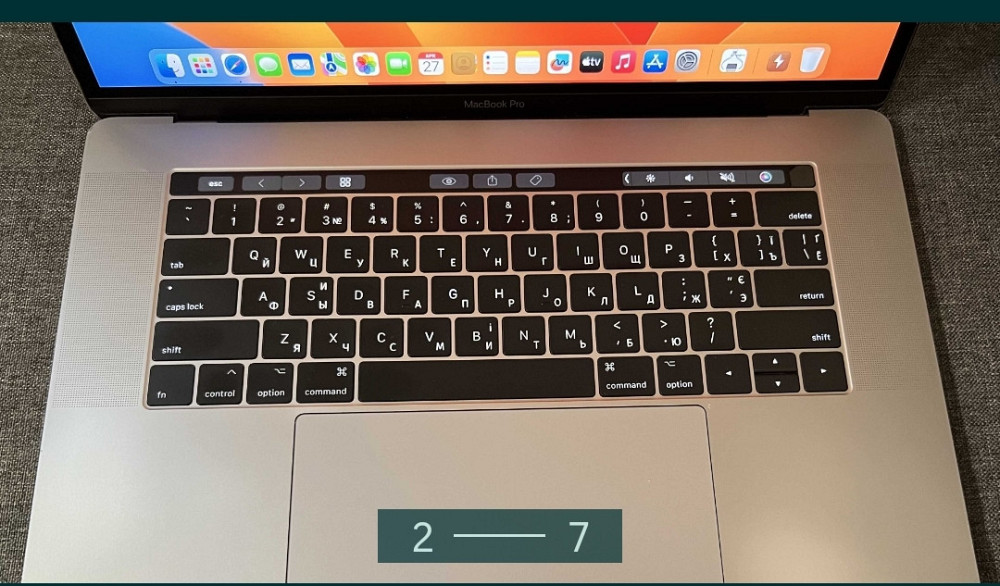 Ноутбук MacBook Pro A1707 15
