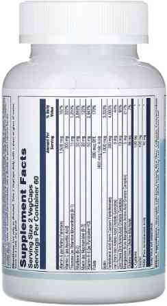 Поживні речовини для волосся з L-цистеїном Solaray Hair Nutrients - 120 vcaps Київ