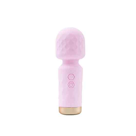 Вібромасажер M’Lady Mini Vibrating Wand Pink Sex Aura Київ