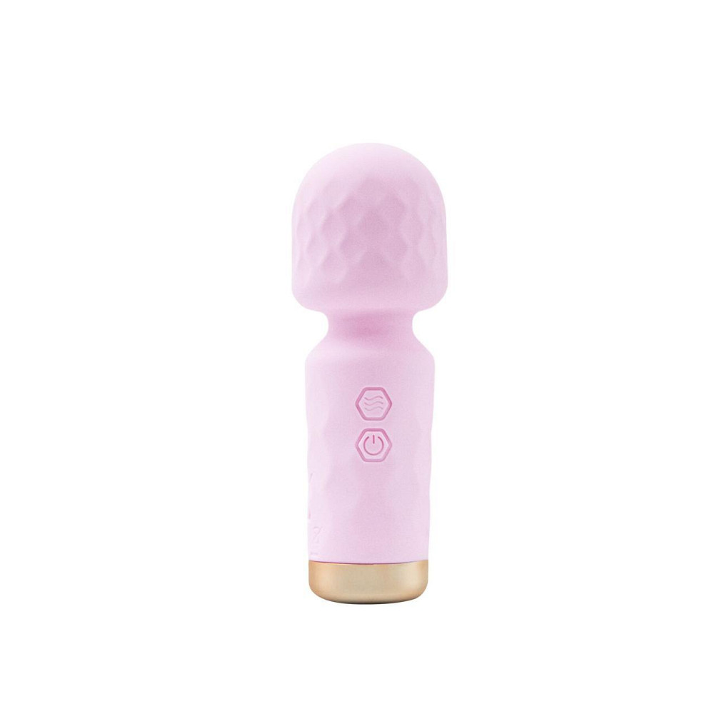 Вібромасажер M’Lady Mini Vibrating Wand Pink Sex Aura Київ - фото 1