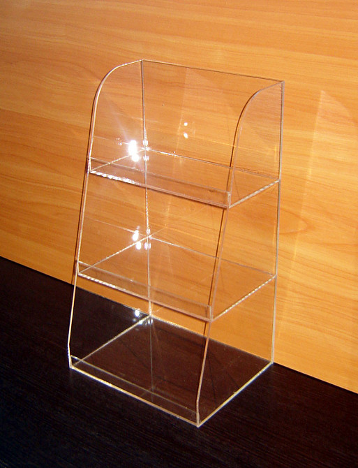 Підставка EKOSTAR під товар вітрина 3-х ярусна 250х200х450 Київ - фото 5