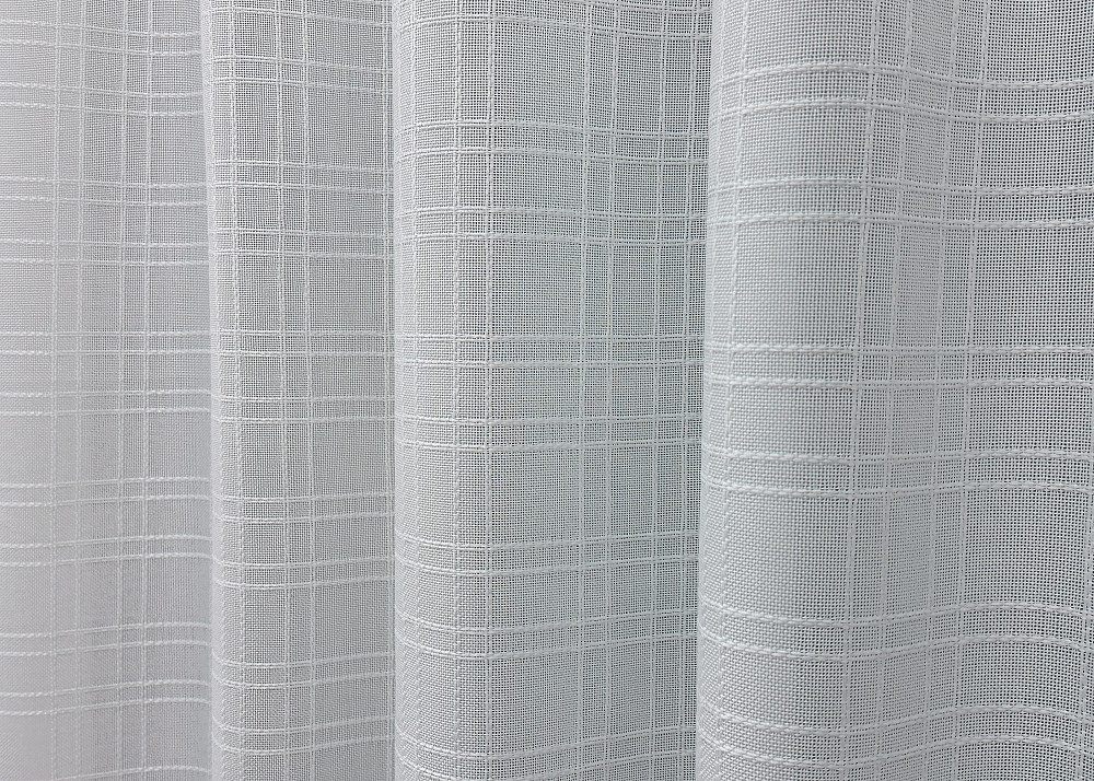 Тюль-штора VR-Textil 1149т Льон Холодний білий 300х270 см (40-903) Київ - фото 5