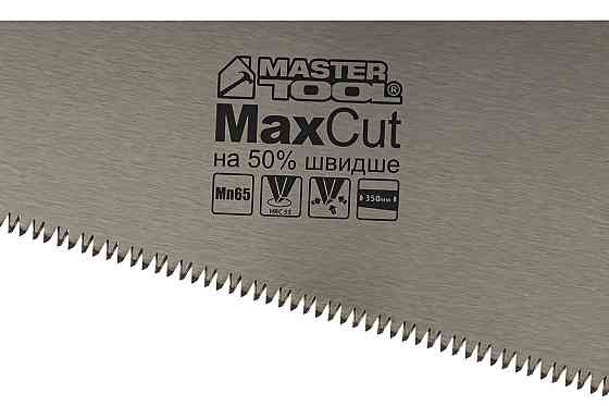 MASTERTOOL Ножівка столярна MASTERTOOL 7TPI MAX CUT 350 мм загартований зуб 3-D заточування пол Киев