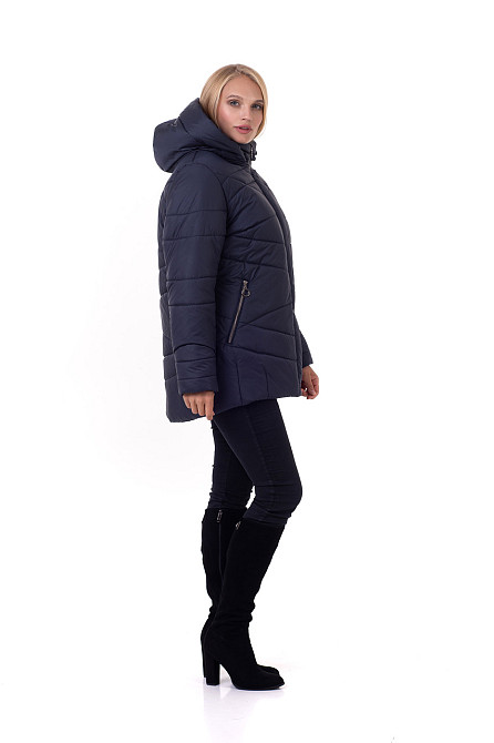 Стильный пуховик без меха 48- 62 батал Киев - изображение 2