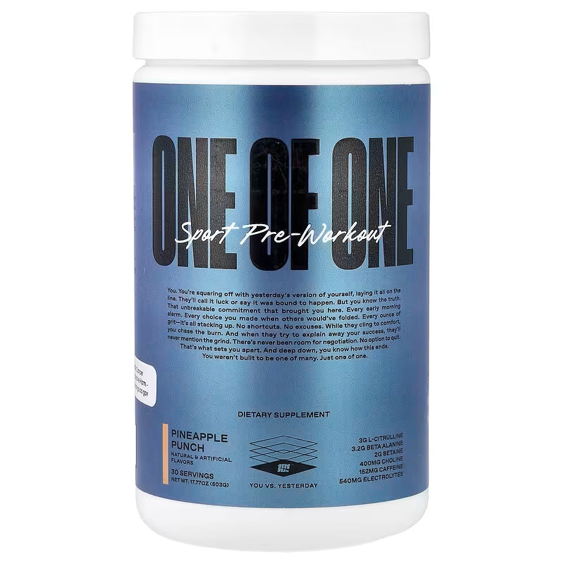 Предтренировочный комплекс One Of One by Floyd Mayweather Sport Pre-Workout 503 г, Pineapple Punch Луцк - изображение 1