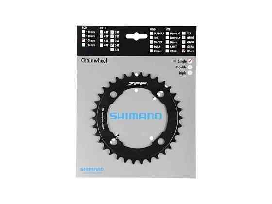 Звезда шатунов Zee FC-M640/645 36T зубьев черная ТМ Shimano Киев