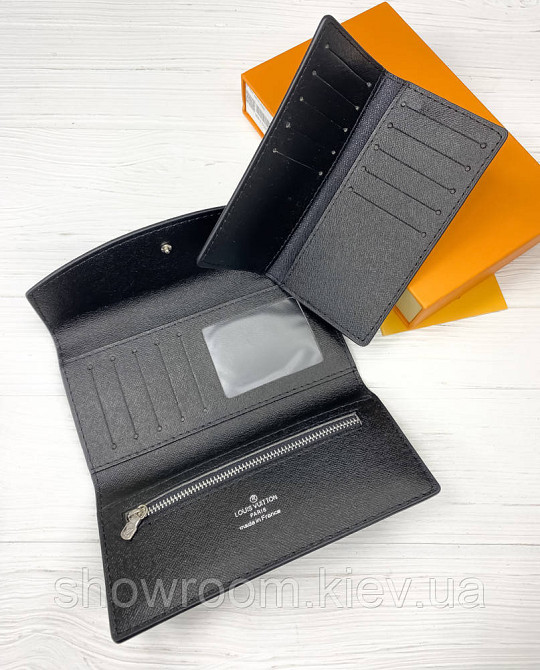Женский вместительный кошелек ЛВ (20005-1) grey Киев - изображение 3