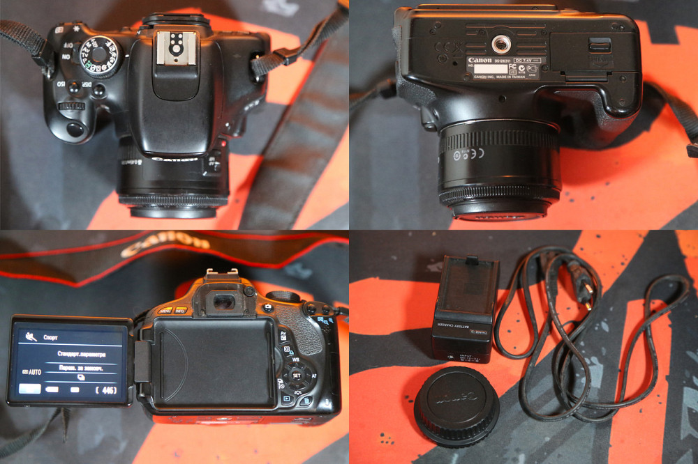 Профессиональный фотоаппарат Canon EOS 600D + Canon EF 50 mm f 1.8 II Зеркалка. Комплект. Б\У Харьков - изображение 8