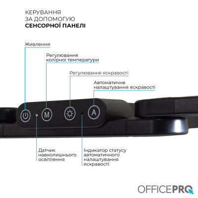 Светильник OfficePro LED лампа на монитор SL299B (SL299B) Винница - изображение 11