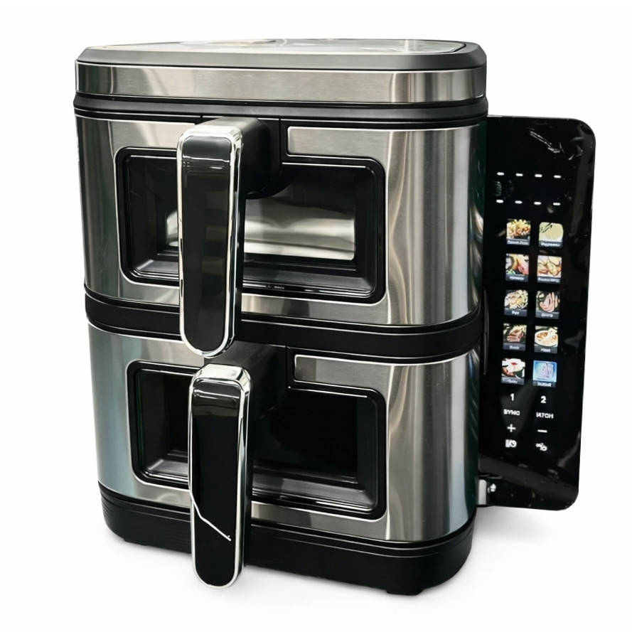 Фритюрниця без олії для приготування картоплі Rainberg RB-2331 4800Вт 15л, Фритюрниця для дому без олії MU-27 Івано-Франківськ - фото 1