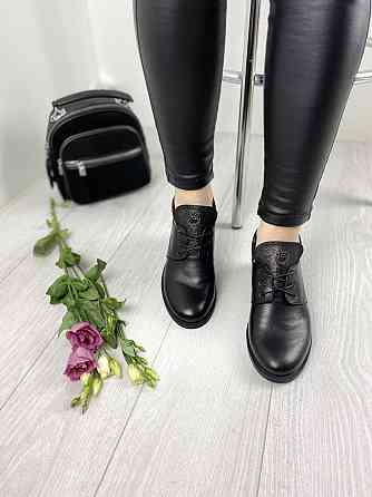 D and V Туфлі жіночі D and V 2029 чорні (весна-осінь, шкіра натуральна) (2240) лише 38р. Коломия