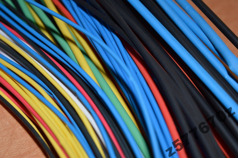 Термоусадочная трубка 1,5 мм(до 0,75 мм)красна. 1м Полтава - изображение 1