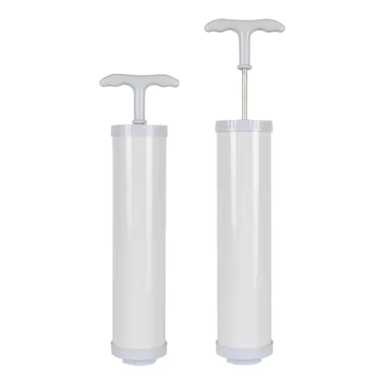 Насос ручной для вакуумных пакетов, размер 24×4.5см, белый Каменец-Подольский