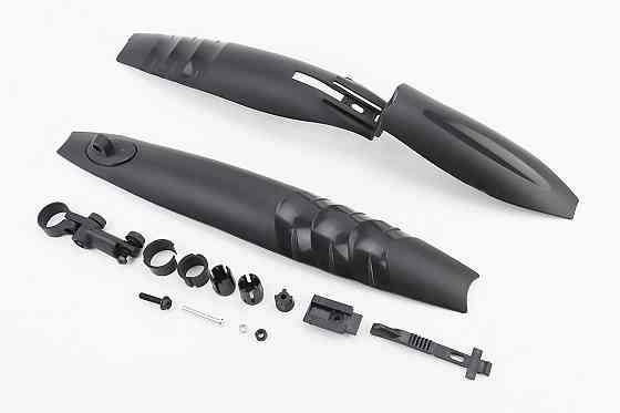 Крила пластмасові 24-26" MTB швидкознімні, чорні HC-373 Київ