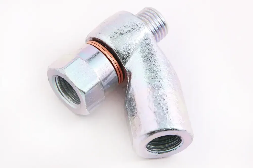 Штуцер датчика тиску масла 2103 в зборі «Flagmus» (штуцер, трійник, 2 шайби) Вінниця - фото 1