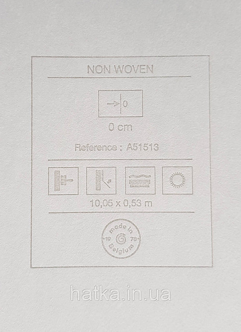 Шпалери вінілові Grandeco One roll one motif 0.53x10 однотонні ефект потертості під старовину бірюзові Київ - фото 3