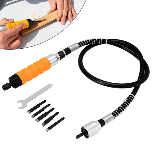 Насадка ударна з гнучким валом для гравера, механічна стамеска для точного різання та гравіювання Київ - фото 1