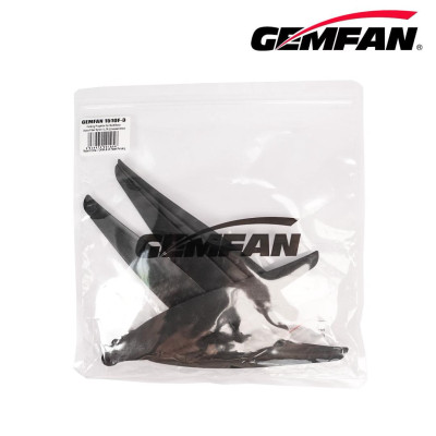 Пропелер для дрона Gemfan F1510 Folding 3 Blade Glass Fiber Nylon - Black 1CW + 1CCW (PMGNF1510-3A2) Вінниця - фото 3