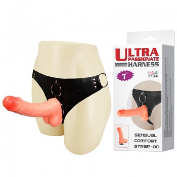 Страпон - Ultra Passionate Harness, 18 см Sex Aura Київ - фото 1