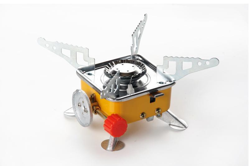 Портативная газовая плита с лепестками от ветра маленькая 200мм Харьков - изображение 1