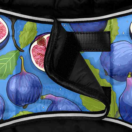 Курточка-накидка для собак WAUDOG Clothes, малюнок "Інжир", XXS, А 23 см, B 29-36 см, С 14-20 с Коломыя